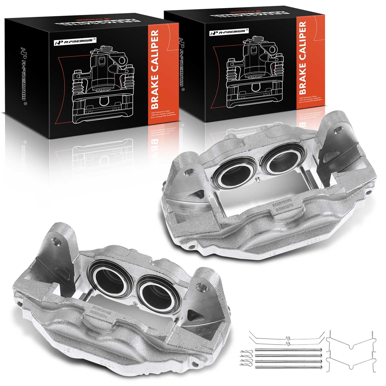 Photo 1 of ***FACTORY SEALED***A-Premium Front Disc Brake Caliper Assembly Compatible with Toyota Models - Sequoia 2008-2015, Tundra 2007-2015