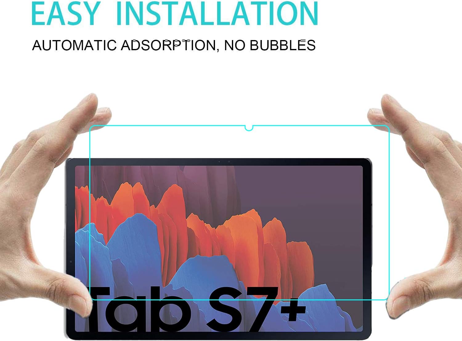 RLTech Screen Protector for Samsung Galaxy Tab S7+ - Image 3