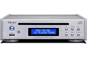 TEAC PD-301-X CD Player Slot-in Type Black Released in 2022 (Silver)