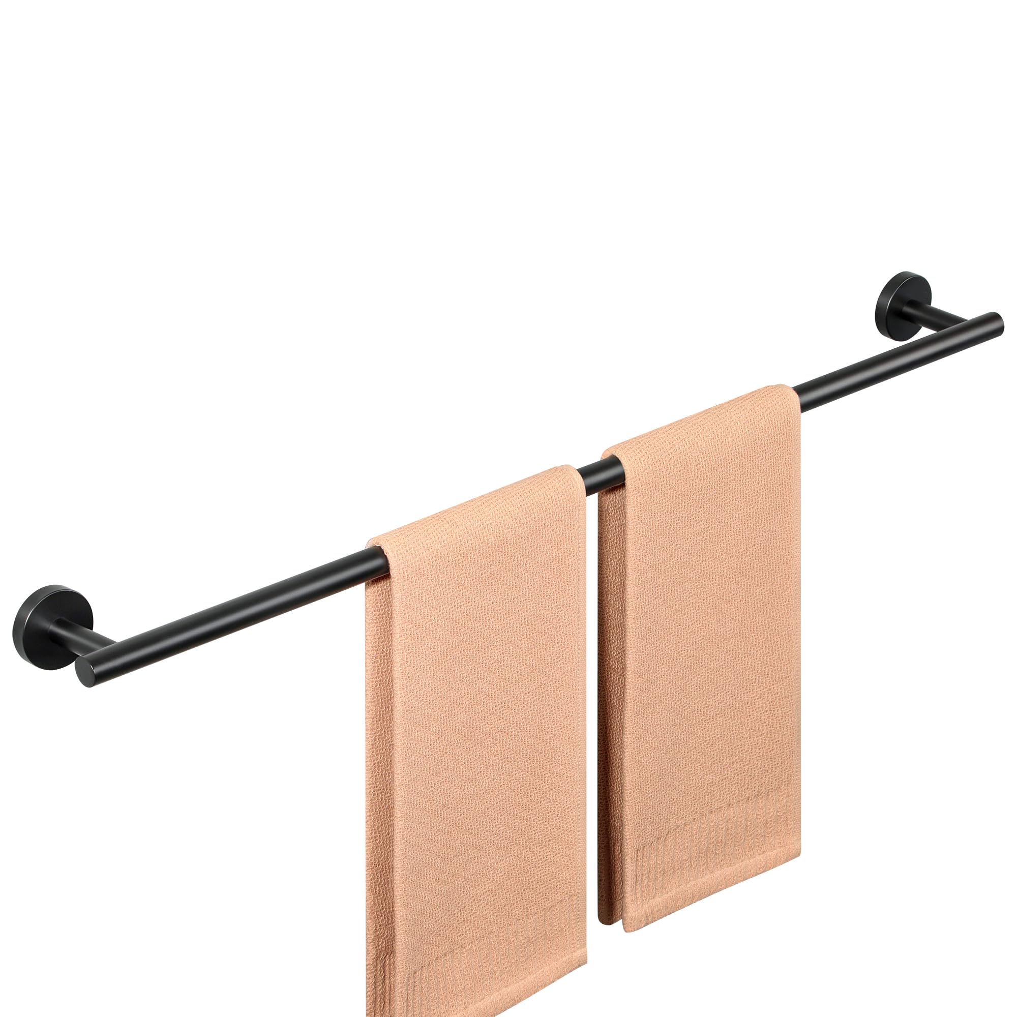 SAYAYO Black Towel Bar for Bathroom, Towel Rack