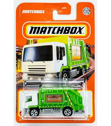 Amazon.com: Matchbox 2020 MBX City 20/100 - Garbage King : Toys