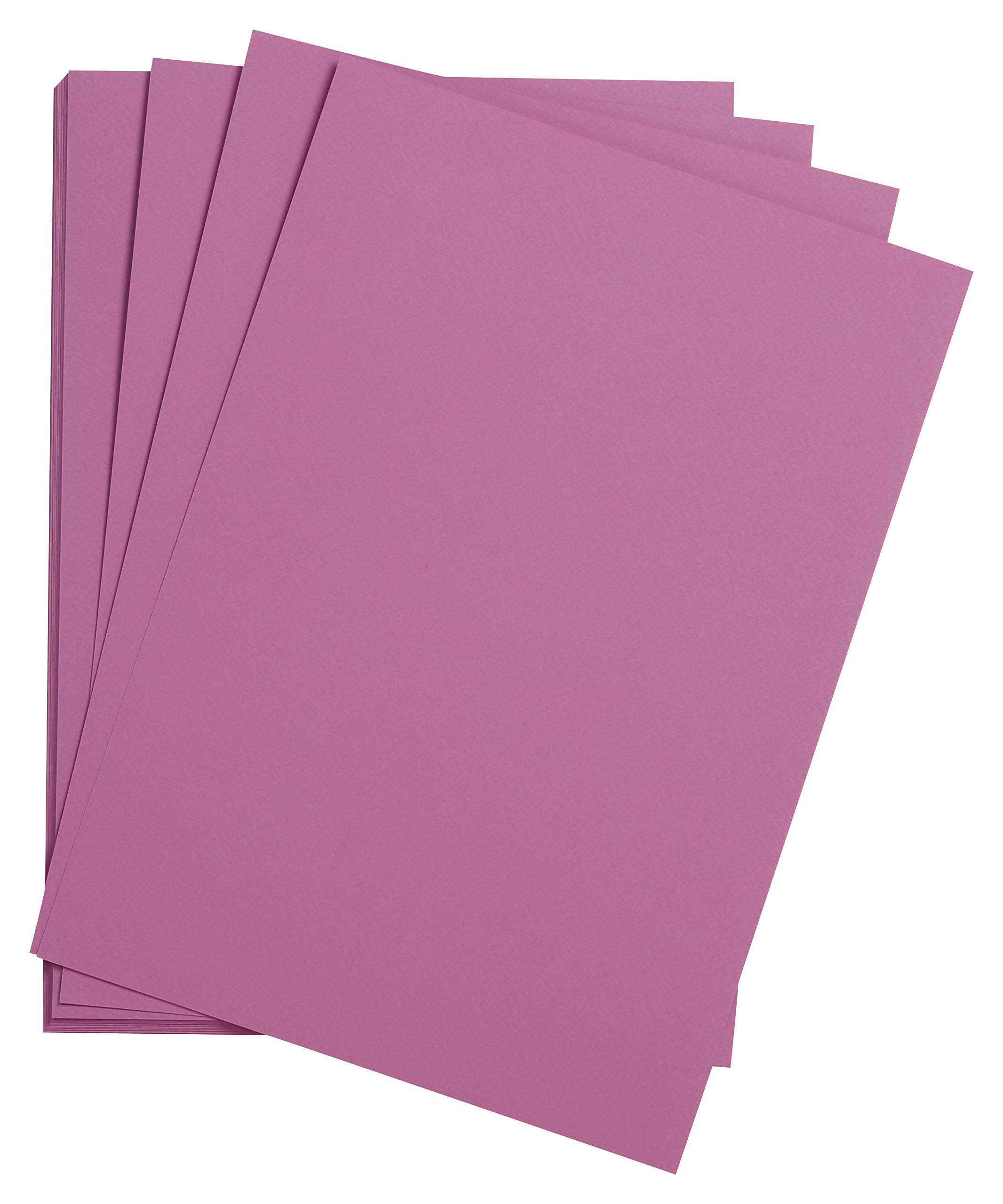 Clairefontaine - Ref 90776C - Etival Coloured Grained Drawing Paper (Pack of 25 Sheets) - A3 (42 x 29.7cm) - 160gsm Cellulose Art Paper - Purple - Acid Free, pH Neutral — image 1