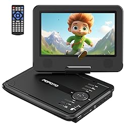 POFOTO 9.5" Portable DVD Player for Kids and Car