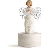 Willow Tree Surrounded By Love Musical Figure - Hand-Painted Resin Sculpture