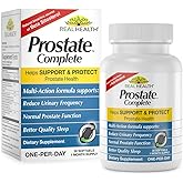 Real Health Prostate Complete - Prostate Supplements for Men, Prostate Health, Prostate Relief, Saw Palmetto for Men, One-per-Day Prostate Formula - 30 Count