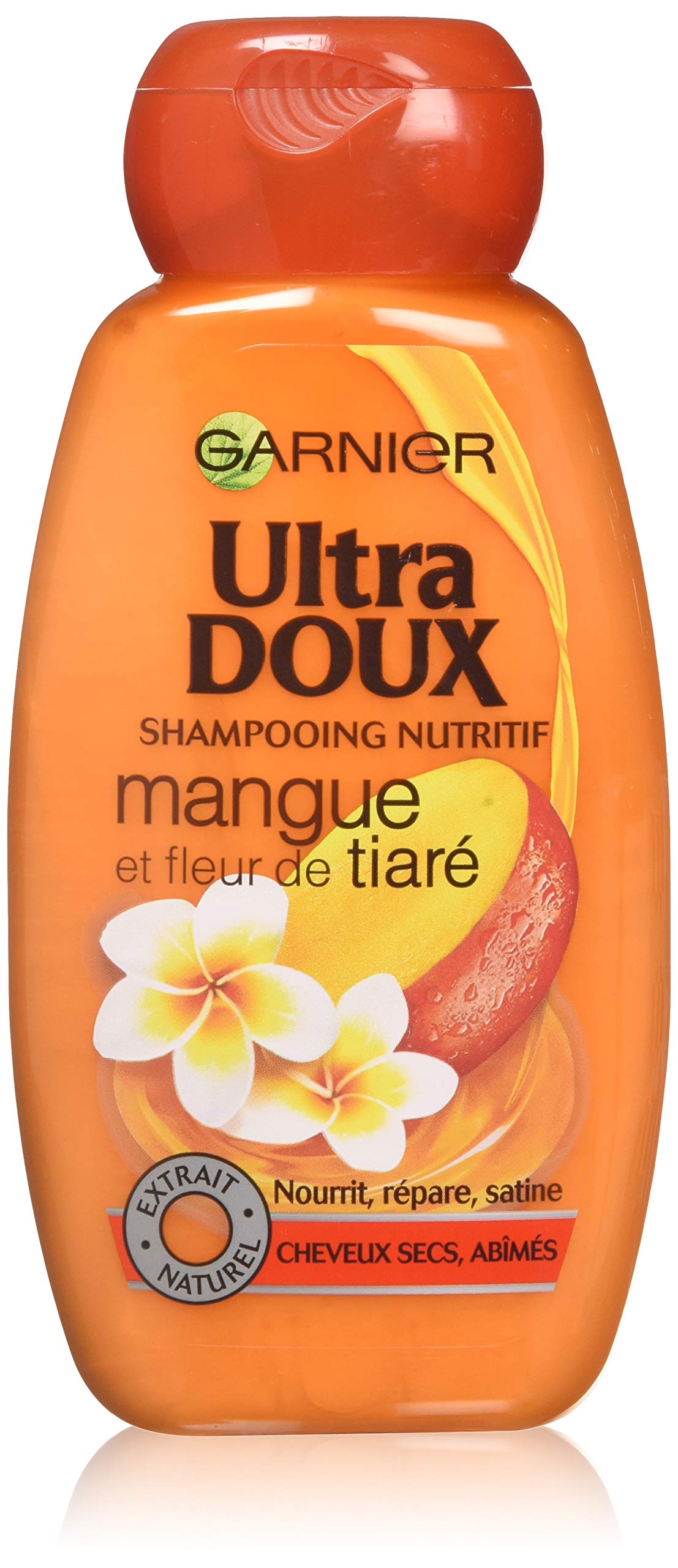 Garnier Ultra Soft Mango and Tiare Flower Shampoo - Pack of 1