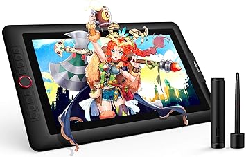 Xp Pen Artist156 Pro 156 Inch Drawing Pen Display Graphics Monitor Full Laminated Technology Drawing Monitor With Tilt Function And Red Dial 8192
