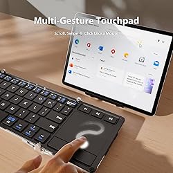iClever Foldable Keyboard, BK08 Foldable Bluetooth