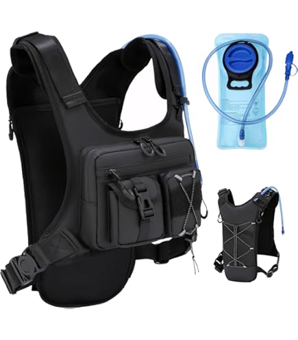 3L Tactical Hydration Backpack With Water Bladder - Running/Cycling