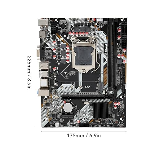 Motherboard for Intel 6/7/8/9 Generation, for Core i3 i5 i7, for Celeron, for Pentium Processors, 32GBs H310B4 Dual Channel Desktop Motherb 並行輸入品 Factory Price Intel 6,7,8,9 Th Core I7⁄i5⁄i3 Celeron⁄Pentium