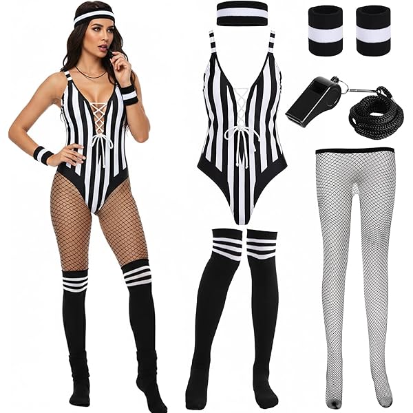 sexy lingerie customer gallery Amazon.com: Sports Referee Mesh Cami Top and Booty Shorts Lingerie Costume  Set: Clothing, Shoes & Jewelry