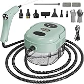 Handheld Steam Cleaner for Home, 1.59QT Tank, 6 Adjustable Modes, High Pressure Steam Cleaner for Car Detailing, Steamer for Cleaning Bed Bugs, Couch, Furniture, Kitchen