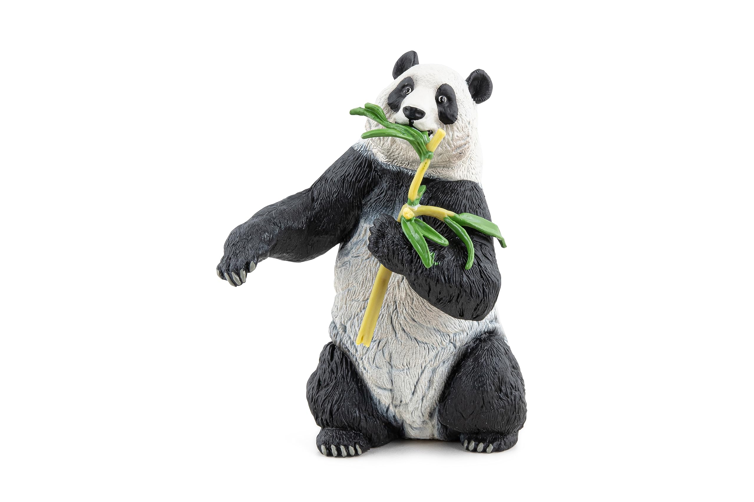 Papo - Realistic Panda With Bamboo Figure - Ages 3+ - Wild Life Collection - Educational Play Exotic Animals - Gift Idea Toy for Girls and Boys