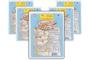 Corabella Gluten Free Gnocchi - Fresh Potato & Rice Gnocchi Pasta - Premium Ingredients | Traditional Flavor Taste of Italy in Every Bite | Perfect for Fresh Pasta Lovers - 1.1 Pound Each (Pack of 5)