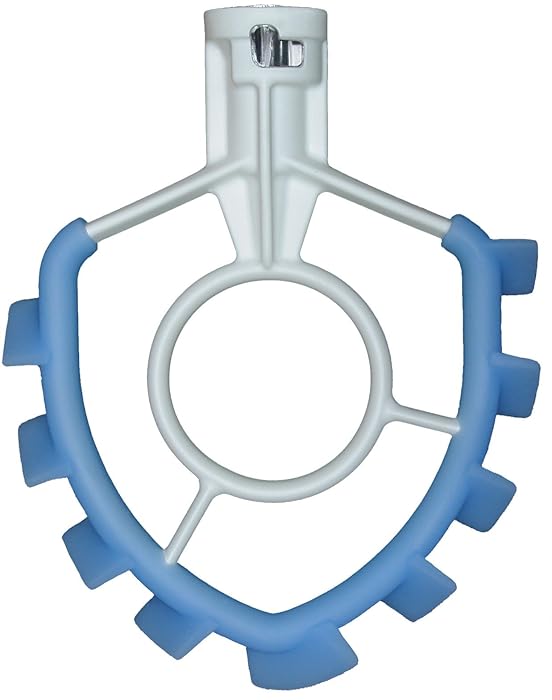 SideSwipe flat beater with flex edge for KitchenAid 4.5 and 5-QT Bowl-Lift Mixers (Blue, 4.5 and 5-Qt BOWL LIFT)