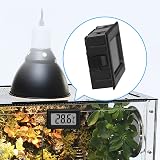 Showay 3x Black Digital Steel Fridge Freezer Thermometer Temperature Monitor view 3