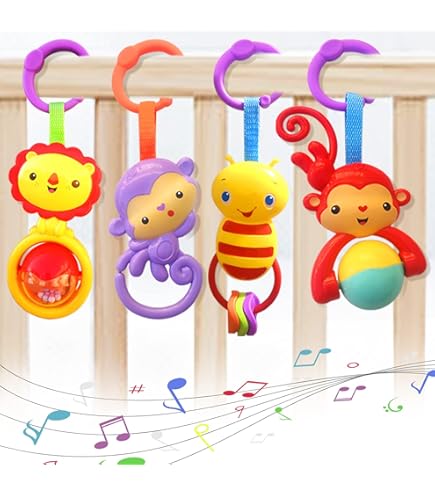 Carseat Para Bebe Sonajeos Colgantes Paa Cuna De Bebu00e9, Juguete