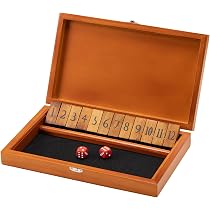 Front Porch Circa Shut-The-Box Dice Game, Board Games - Amazon Canada