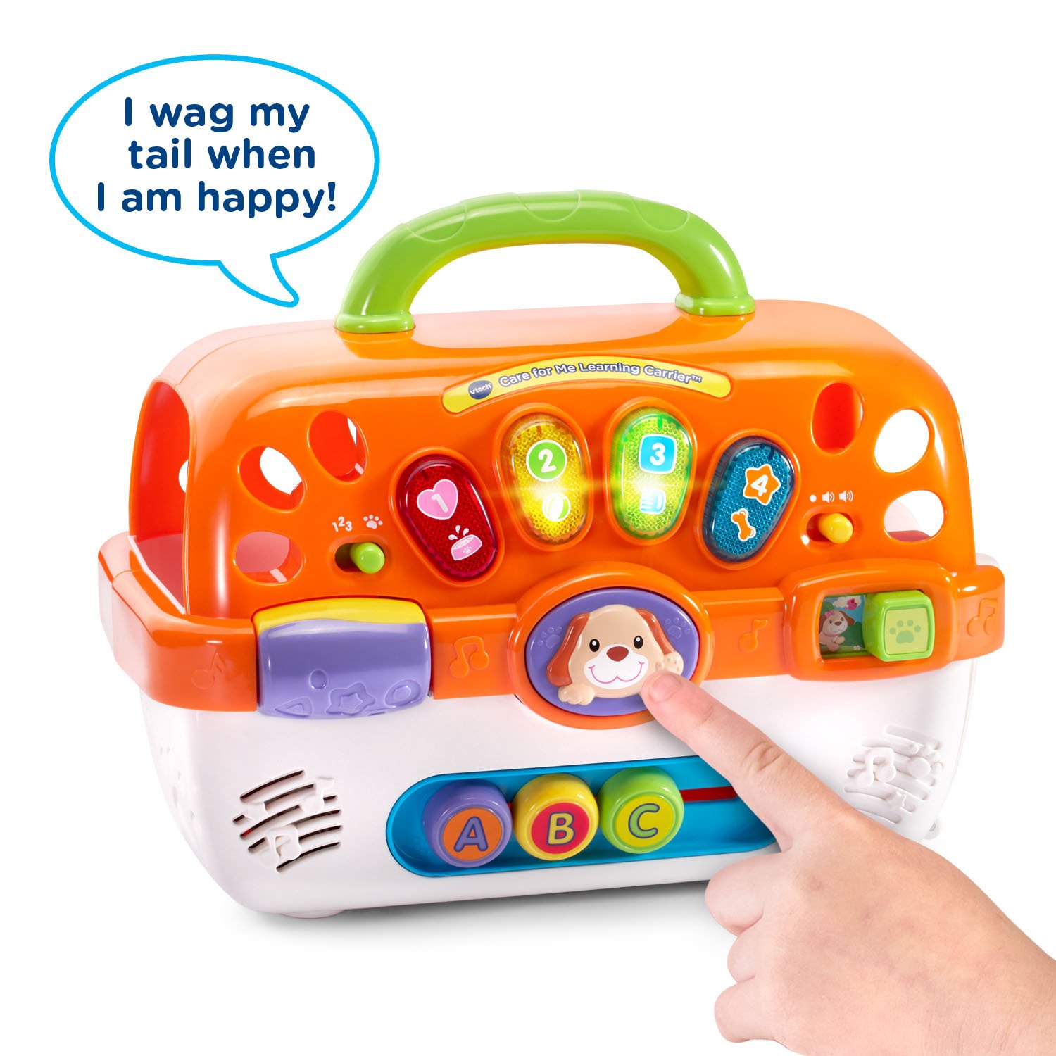 VTech Care for Me Learning Carrier Toy, Orange Valentines