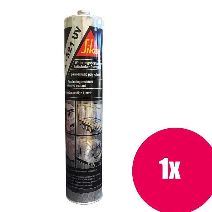 Sikaflex 521 UV schwarz 300ml