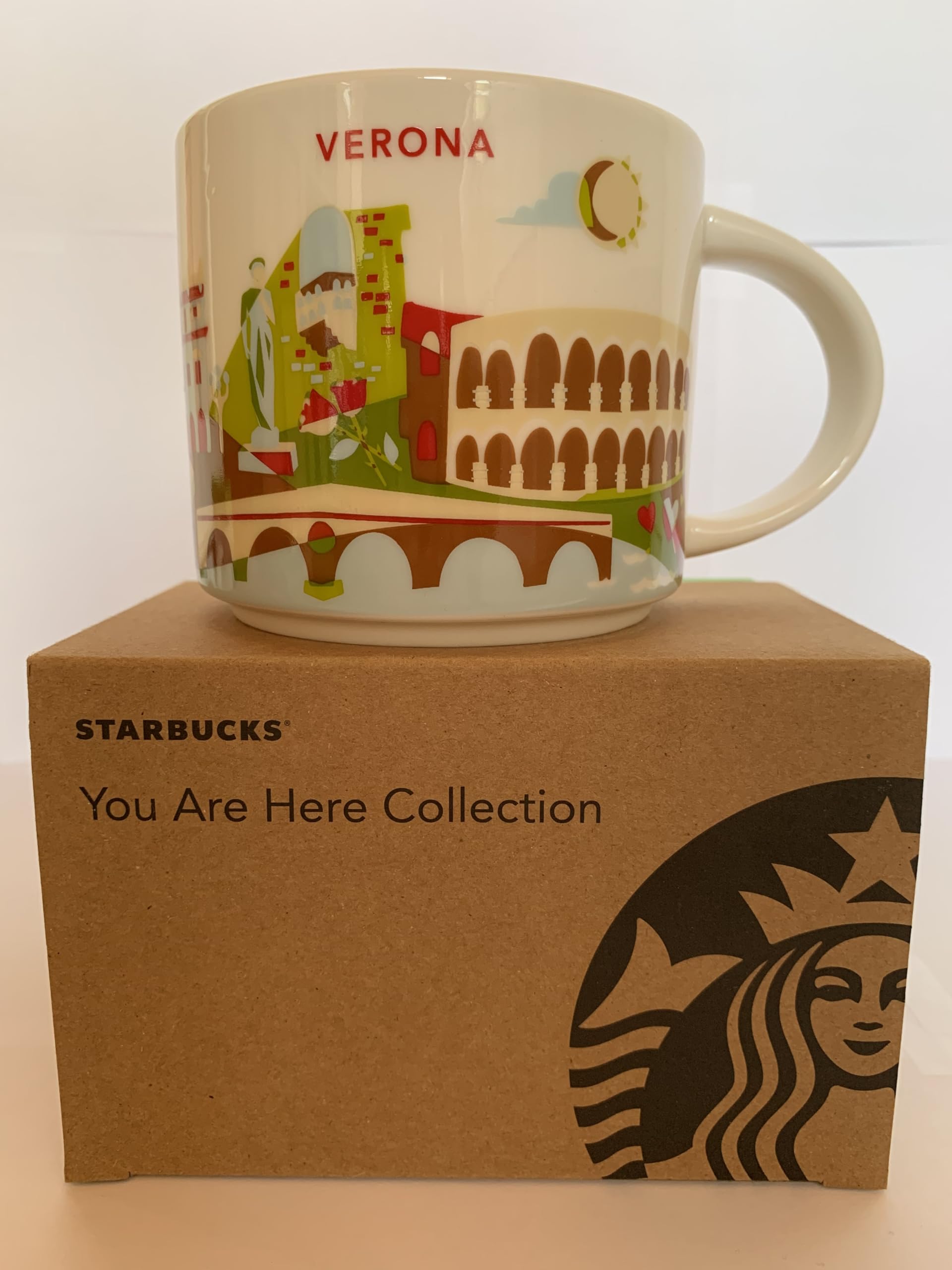 STARBUCKS - Verona (Italy) You Are Here Collection, 14 oz Coffee Mug