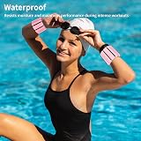 TOPESCT Adjustable Wrist Weights Set of 2 1lb Each Pink view 2