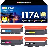 GPC Image 117A Toner Cartridges for HP Color Laser 150a 178nw 179fnw 4-Pack view 1