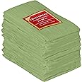 Utopia Kitchen Sage Green Flour Sack Towels [12 Pack - 28 x 28 Inch] 100% Cotton Tea Towels for Cleaning & Drying - Highly Absorbent Kitchen Dish Cloth