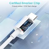Ankoda 2Pack USB C to USB C Cable 3ft 100W Fast Charge Type C Cord view 2