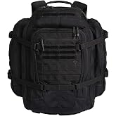 First Tactical Specialist 3-Day Backpack 56L, Large Survival Go Bag, Black