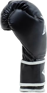 Everlast Unisex Core 2 Training Gloves - Synthetic PVC Leather, Double Foam view 3