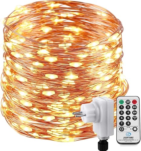 Albero Di Natale Da Esterno Amazon.Qedertek Luci Albero Di Natale Catena Luminosa 20m 200 Led Luci Di Natale Esterno Ed Interno Filo Di Rame Luci Bianco Caldo Addobbi Natalizi Esterno Luci Natalizie Da Esterno Ed Interno Amazon It