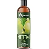 Plantovika Pure Neem Oil (16 Oz) - 100% Cold Pressed, All Natural Concentrate, Unrefined, Multipurpose, Seed Extract