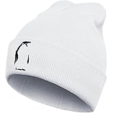 Ozrhuve Gifts for Women Cute Beanie Winter Knit Hat Embroidered Cuffed Skull Caps Halloween Christmas Xmas Birthday Gifts