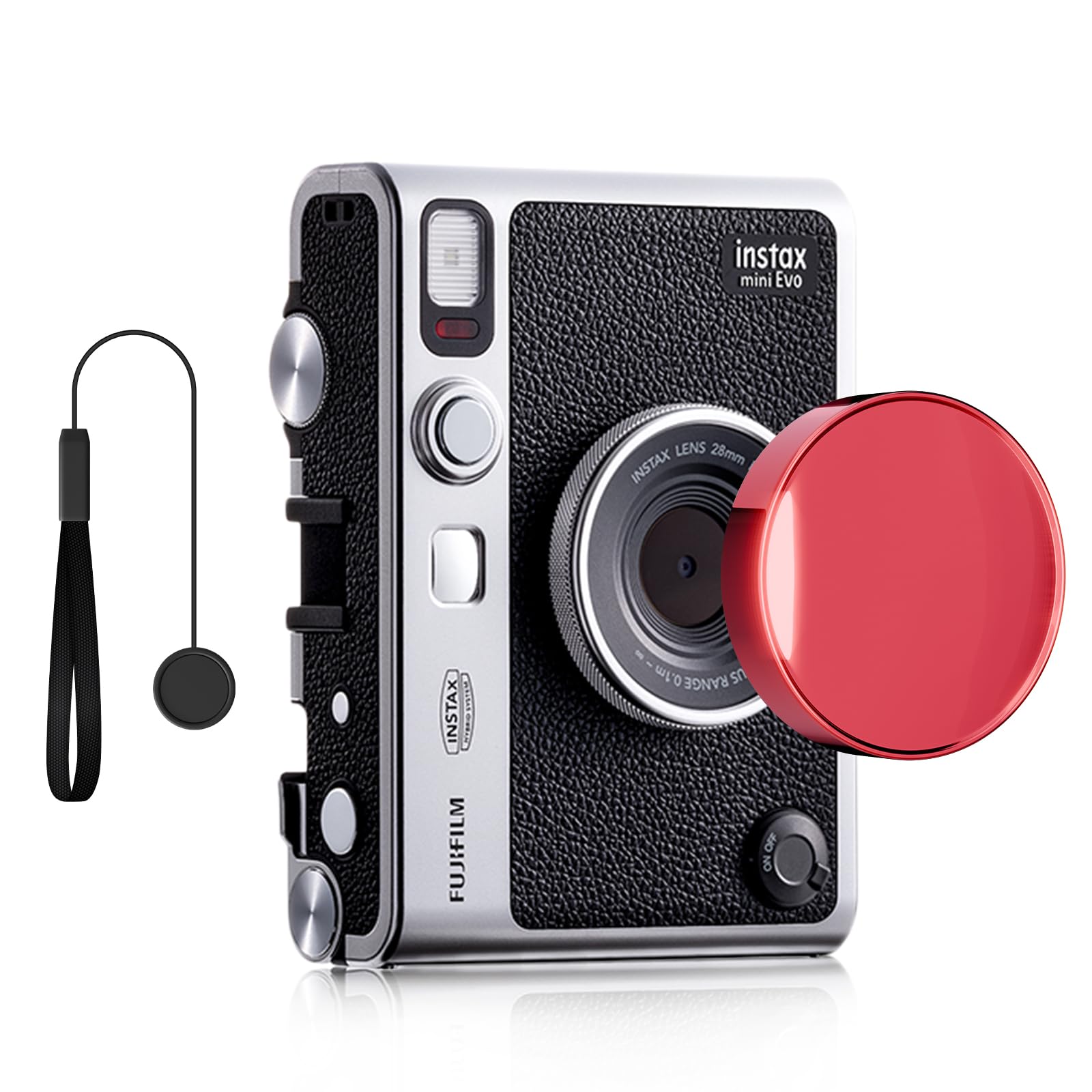 Rieibi Lens Cap for Fujifilm Instax Mini Evo, Fuji
