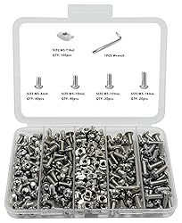 240 pcs M5 T Nut Screws Kit for 2020 2040 2080