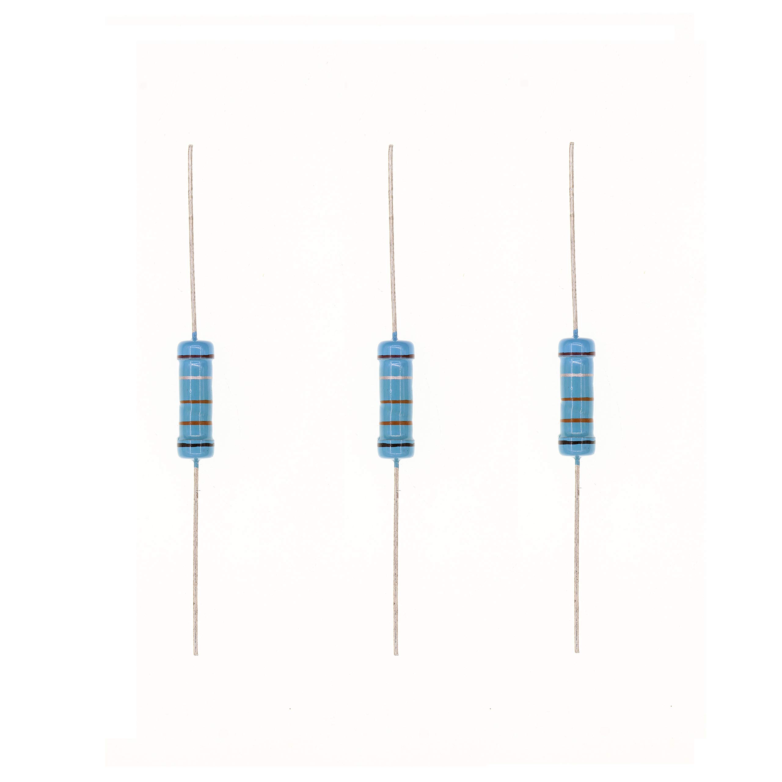 HUABAN 50PCS 2 Watts 2W 0R33 0.33 Ohm 1% Metal Film Resistor
