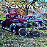 Vintage Country - 2017 - Car & Truck Art 12inch x 12inch Hanging Square Wall Photographic Planner Ca by 