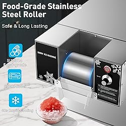 Fajiduo Snowflake Ice Machine, 176 LBS/24H
