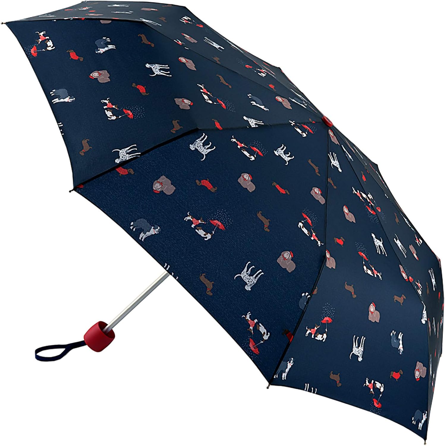 Joules Minilite Folding Umbrella Dapper Dogs Amazon.co.uk Luggage