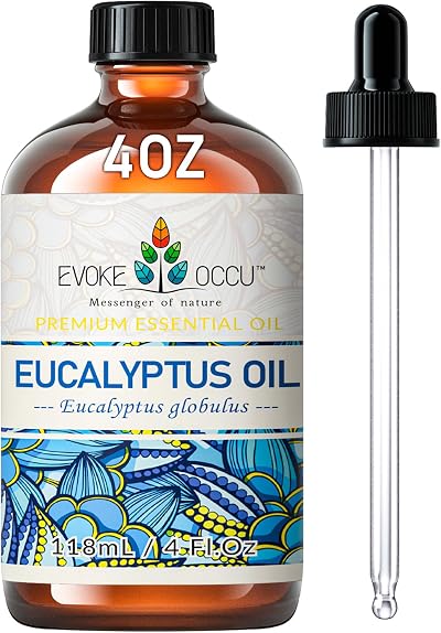 EVOKE OCCU Eucalyptus Oil 118ml 4 Fl Oz Diffuser Inhaler Spray Aromatherapy