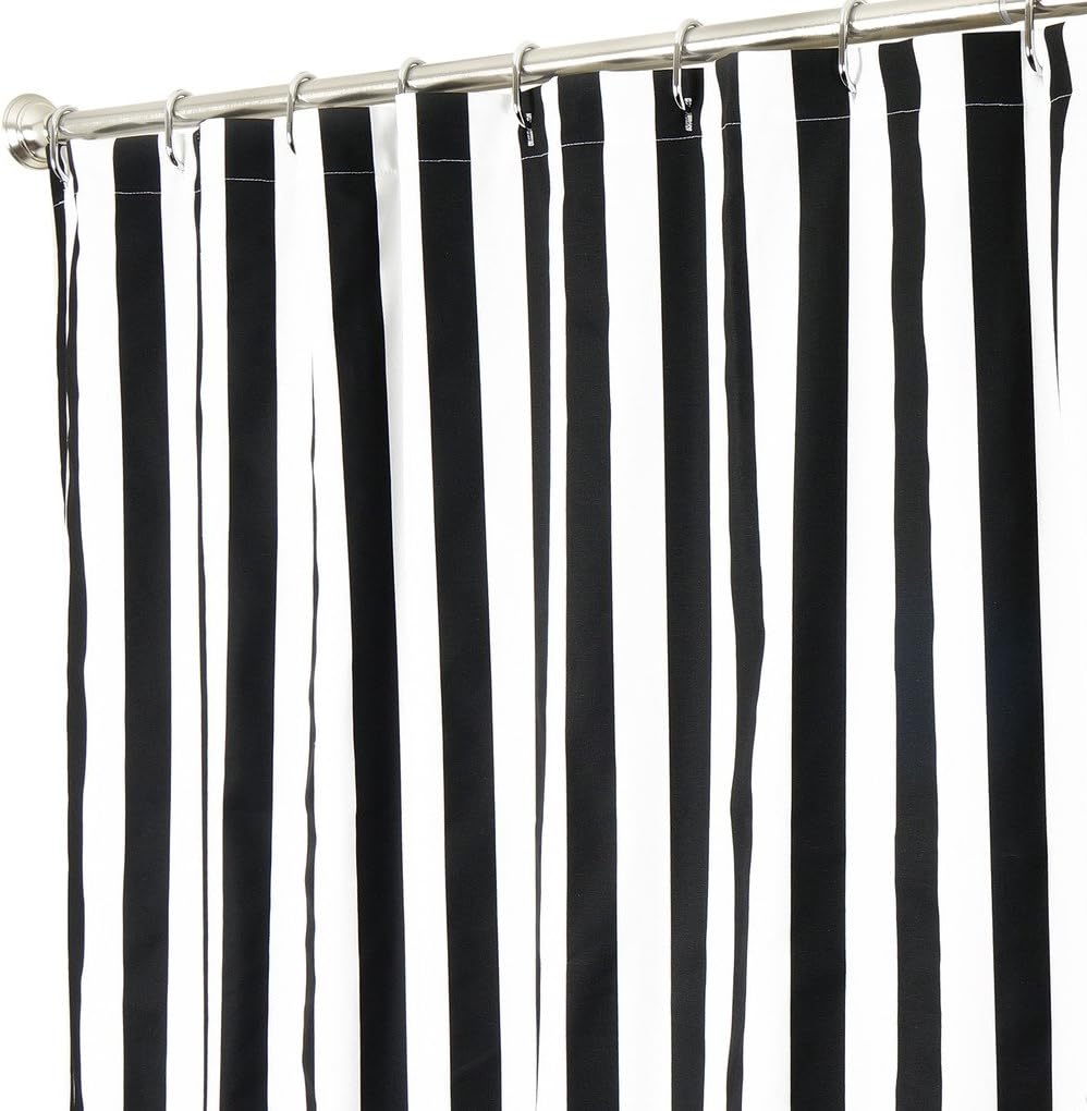 Decorative Things Extra Long Shower Curtain Fabric Shower