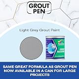 RAINBOW CHALK MARKERS LTD Groutin Tile Grout Paint 125ml Light Grey view 8
