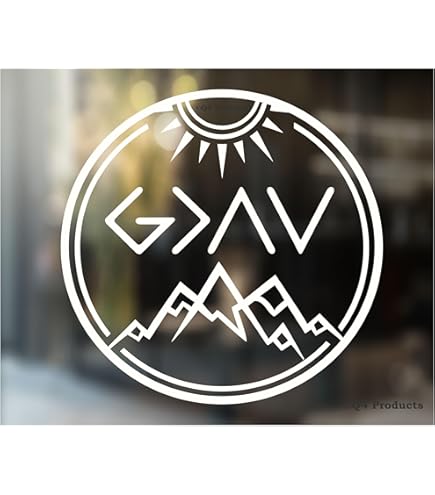 【SiM】【ステッカー!!】 THANK GOD, THERE ARE HUND Amazon.com - God is Greater Than Ups and Down Mountains