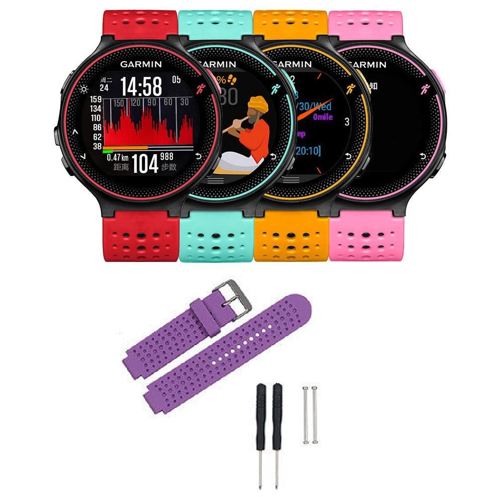 garmin 220 purple