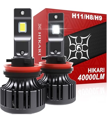 Amazon.com: HIKARI WINGS 2026 40000LM 9005 HB3 LED Bulbs, 45W