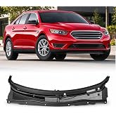 Black Windshield Wiper Cowl Panel for 2013-2019 Ford Taurus Limited SE SEL | for 13-19 Police Interceptor Sedan, for 14-18 Special Service Police Sedan, Air Inlet Window Cover Cowl Replace# DG1Z5402228B