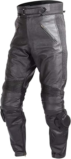 leather race pants