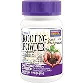 Bonide Bontone II Rooting Powder, 1.25 oz Ready-to-Use Dust for Houseplants and Transplants Speeds Root Development