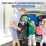 Ronlap Furniture Moving Dolly 150 kg Capacity 2 Pack with 4 Wheels view 5